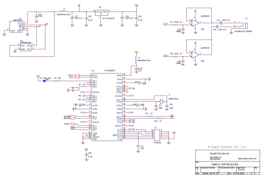 Sdr приемник схема